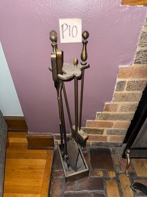Sale Photo Thumbnail #219: P10-fireplace tools