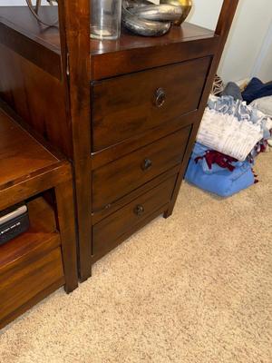Sale Photo Thumbnail #282: LR13-large entertainment center unit

104“ x 17“ x 77.5“