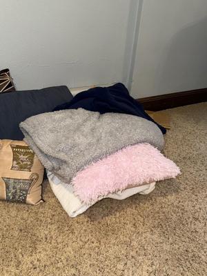 Sale Photo Thumbnail #301: LR9-blanket/throw lot