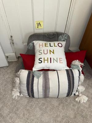 Sale Photo Thumbnail #373: 1A-pillows and padded backrest