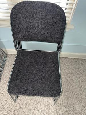 Sale Photo Thumbnail #398: C6-nesting padded office chairs