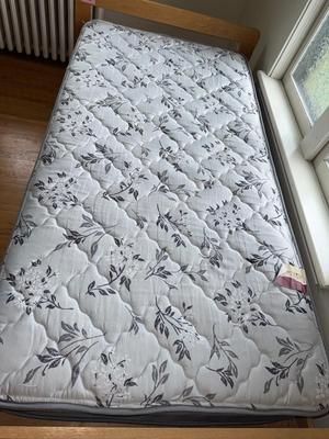 Sale Photo Thumbnail #428: 3B-twin mattress with wooden frame