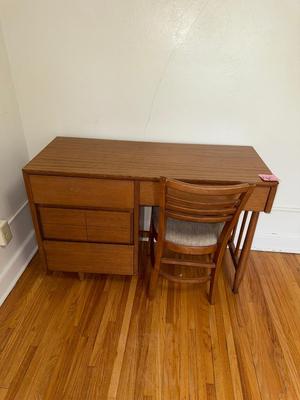 Sale Photo Thumbnail #433: 4C-desk and chair
46” x 18” x 30.25”