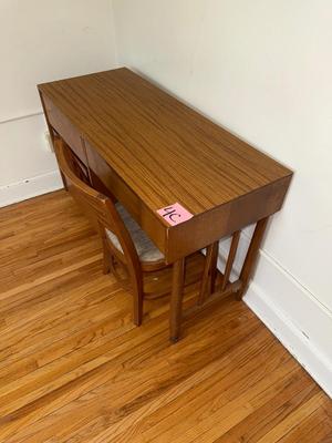 Sale Photo Thumbnail #434: 4C-desk and chair
46” x 18” x 30.25”