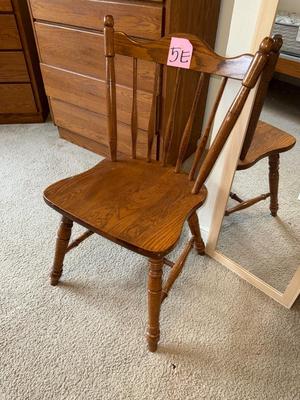 Sale Photo Thumbnail #447: 5E-wooden chair and long mirror