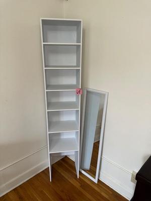 Sale Photo Thumbnail #461: 6E-Full length, mirror and shelf

16” x 12” x 79”