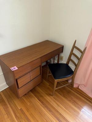 Sale Photo Thumbnail #472: 6B Desk with chair
46” x 19” x 30.5”