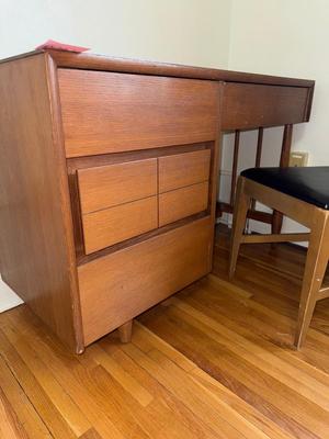 Sale Photo Thumbnail #471: 6B Desk with chair
46” x 19” x 30.5”