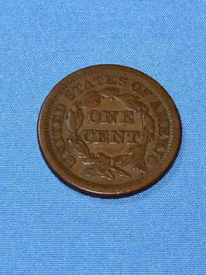 1850 CIRCULATED CONDITION U.S. LARGE CENT AS PICTURED.