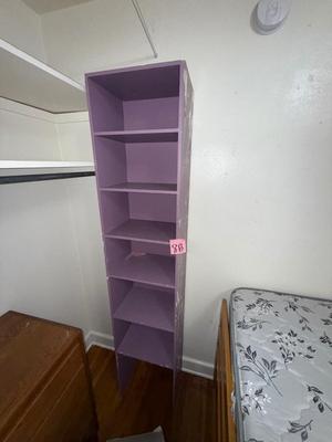 Sale Photo Thumbnail #512: 8B-shelf and mirror
16“ x 12“ x 79“