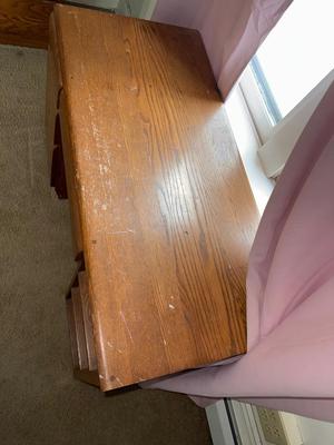 Sale Photo Thumbnail #518: 9C-mirror and desk

42” x 20” x 29”