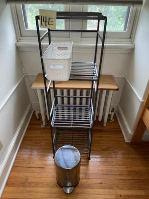 Sale Photo Thumbnail #573: 14E-miscellaneous lot

Shelf measures 13” x 11 1/4” x 45”
