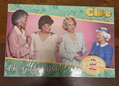 Vintage NEW condition sealed - The Golden Girls Clue Board Game