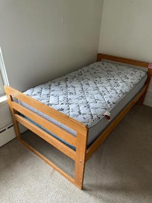 Sale Photo Thumbnail #658: 22B-twin mattress with boxspring