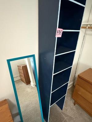 Sale Photo Thumbnail #674: 19B-shelf and mirror

16” x 12” x 79”