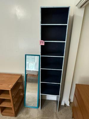 Sale Photo Thumbnail #673: 19B-shelf and mirror

16” x 12” x 79”