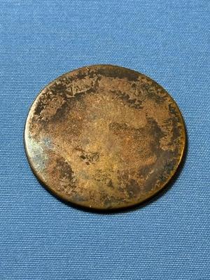 NEW JERSEY 1787 LOW BALL CONDITION COLONIAL COPPER COIN AS PICTURED.