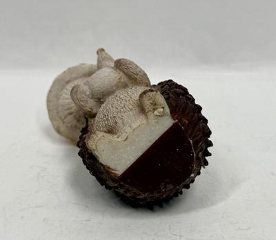 Hedgehog Mushroom Garden Figurine