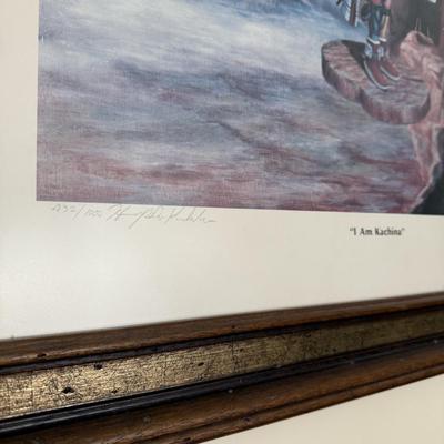 Henry De Keukelaere “I Am Kachina” Signed Print (LR-BM)