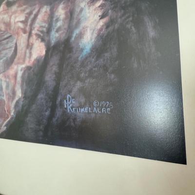 Henry De Keukelaere “I Am Kachina” Signed Print (LR-BM)