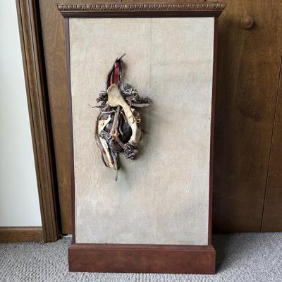 “Gracious Living” Mixed Media Art by Joyce Blunk (D-BM)