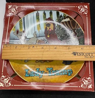 Disney Lady and the Tramp Collector Plate 6" dia NEW