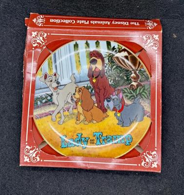 Disney Lady and the Tramp Collector Plate 6" dia NEW