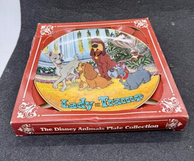 Disney Lady and the Tramp Collector Plate 6" dia NEW