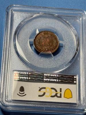 PCGS CERTIFIED 1905 MS63 BROWN INDIAN HEAD CENT AS PICTURED.