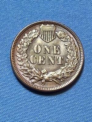 GORGEOUS 1897 MS64/65 QUALITY BROWN INDIAN HEAD CENT AS PICTURED.