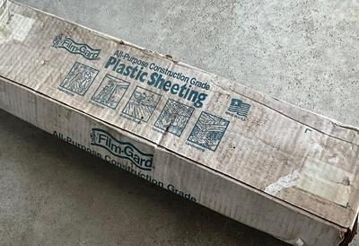 Box of Plastic Sheeting