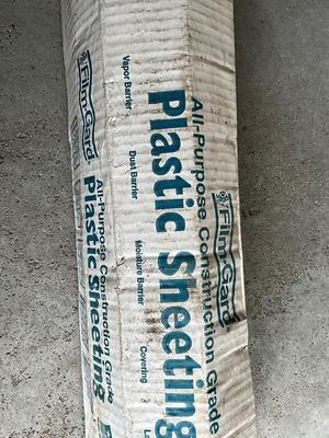 Box of Plastic Sheeting