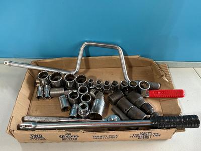 Sockets & extras, 1/2in