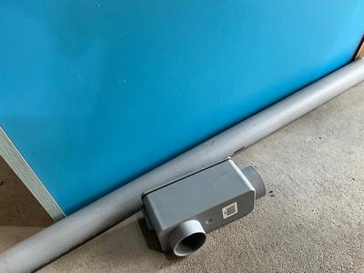 10ft, 2in opening PVC w/ LB PVC Conduit Body