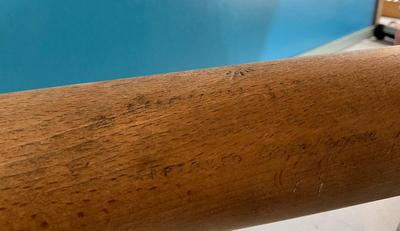 Vintage Mickey Mantel Wooden bat from the 1960s
