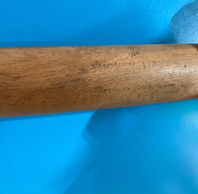 Vintage Mickey Mantel Wooden bat from the 1960s