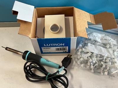 Dimmer, Rome’s Anchor Straps & Weller Soldering Gun