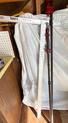 Pipe Clamps and Drywall T-Square