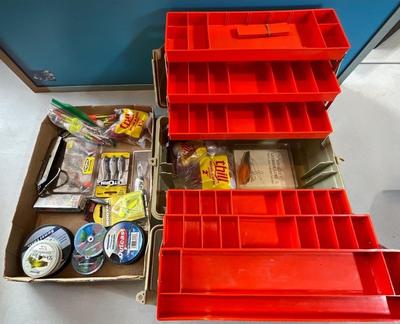 Ready for fishing, Tackle Box Plus fishing items