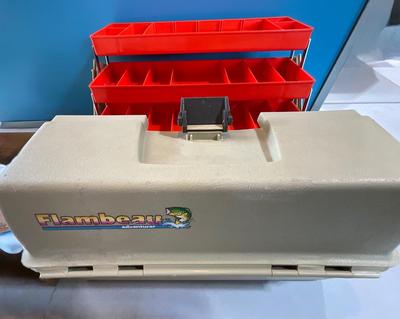 Ready for fishing, Tackle Box Plus fishing items