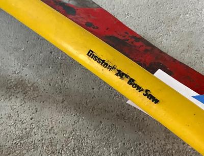 Disston 24in Bow Saw, Vintage Hay Saw
