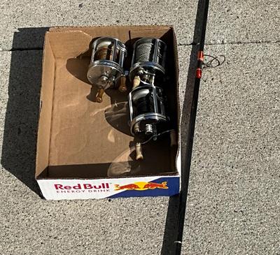 Fishing rod and Trump Reels by Pflueger