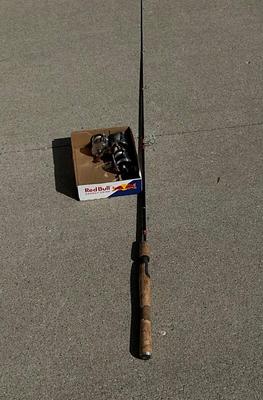 Fishing rod and Trump Reels by Pflueger