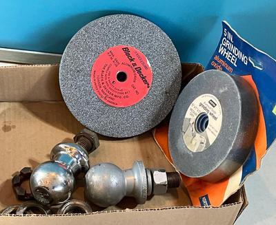 Bench Grinding wheels, and Ball Hitch
