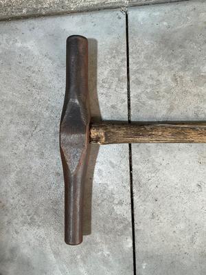 Vintage Railroad spike hammer