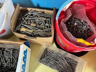 Misc nails and screws
