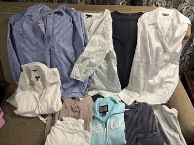 Ladies shirts/sweaters (size Small)