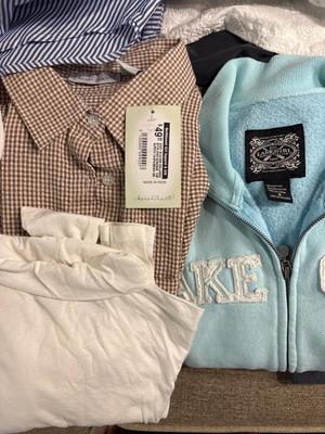 Ladies shirts/sweaters (size Small)