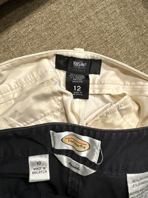 Ladies shorts & pants - size 10-12