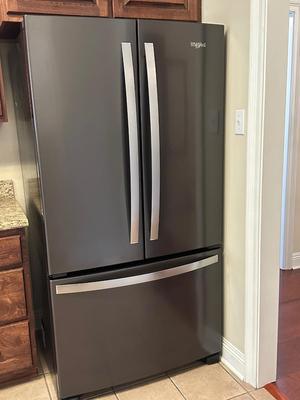 Whirlpool French Door Refrigerator – Stainless Finish
